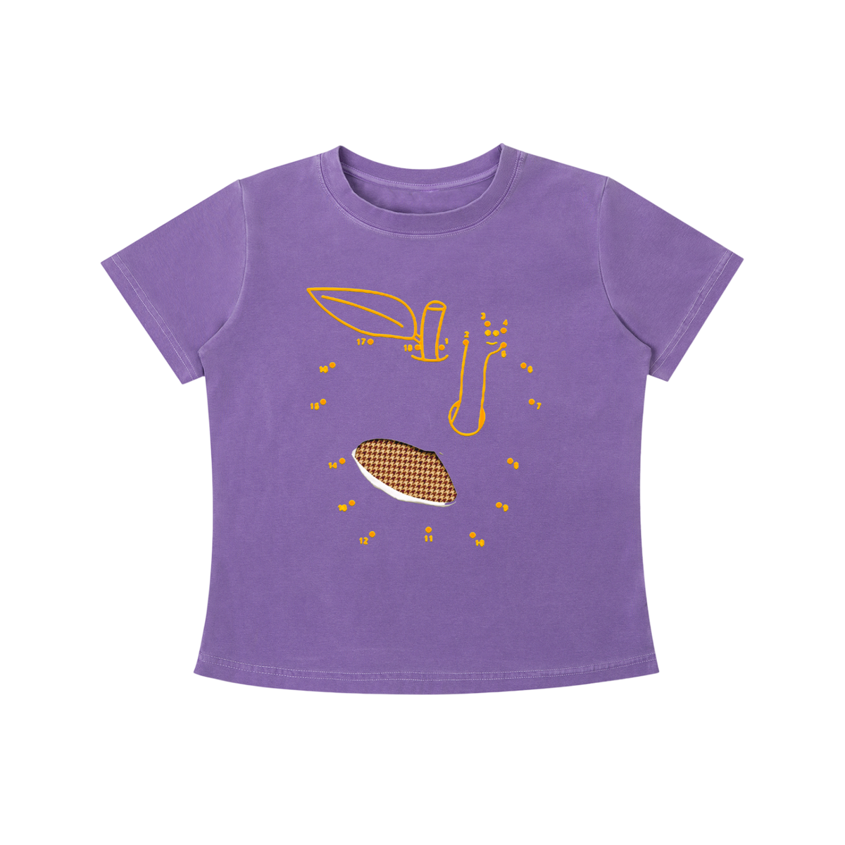 Connect The Dots Apple Vintage Baby T-Shirt