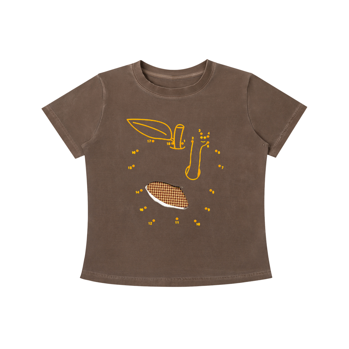 Connect The Dots Apple Vintage Baby T-Shirt