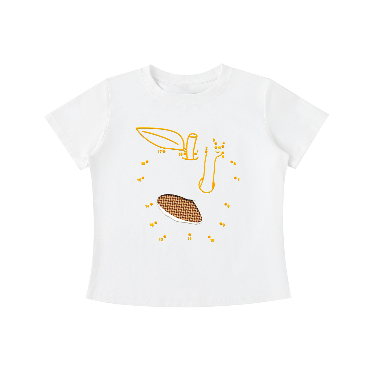 Connect The Dots Apple Vintage Baby T-Shirt