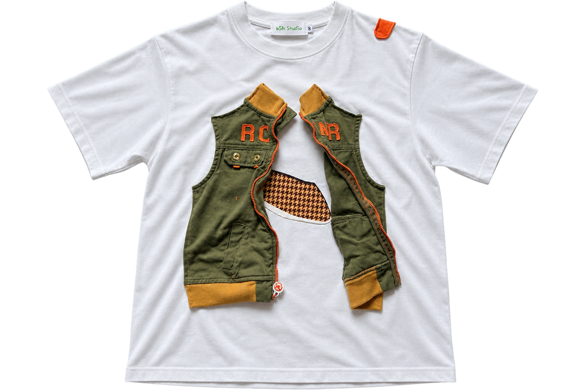 Little Vest Scab T-Shirt