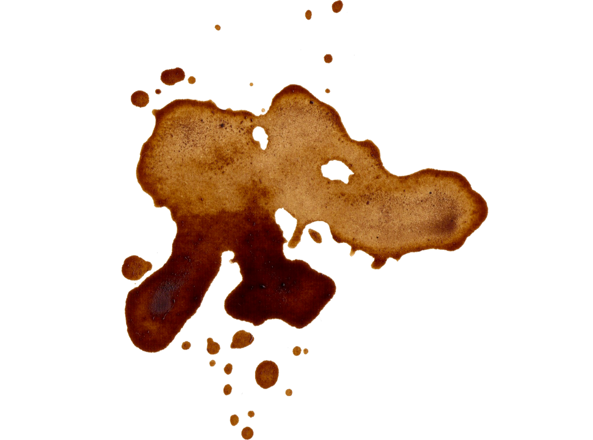 Dried Coffee Stain on Counter