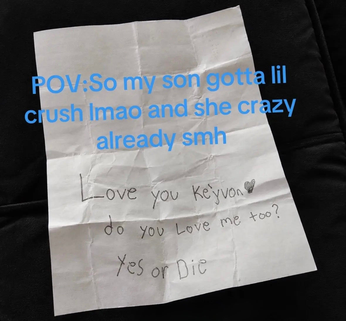 Handwritten Poem from Rubyrose Hill